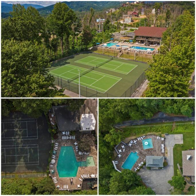 Treetops Chalet - 3Bd/2Bt Boutique Cabin W/Mt Leconte Views In Gatlinburg Dış mekan fotoğraf
